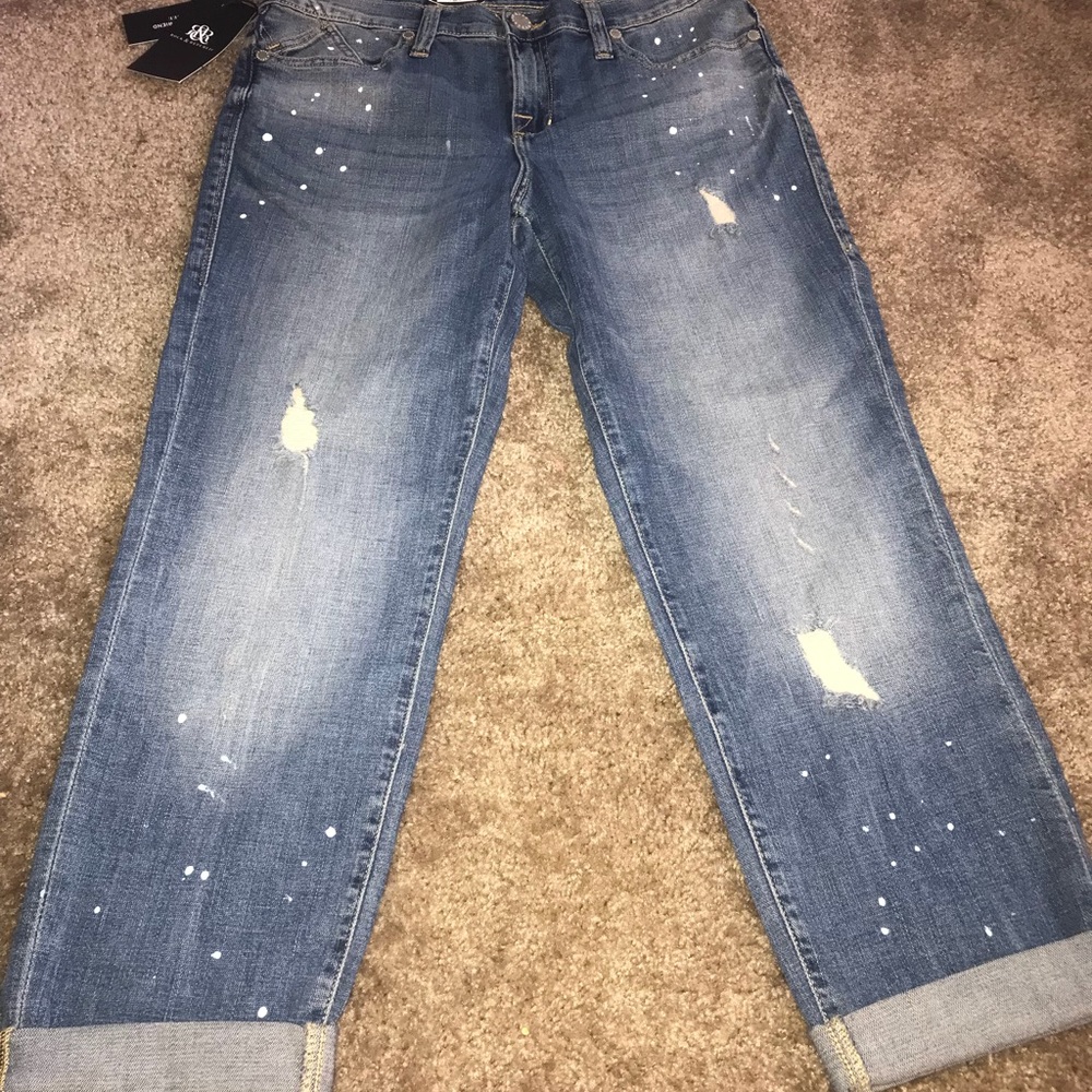 Rock & republic boyfriend capris